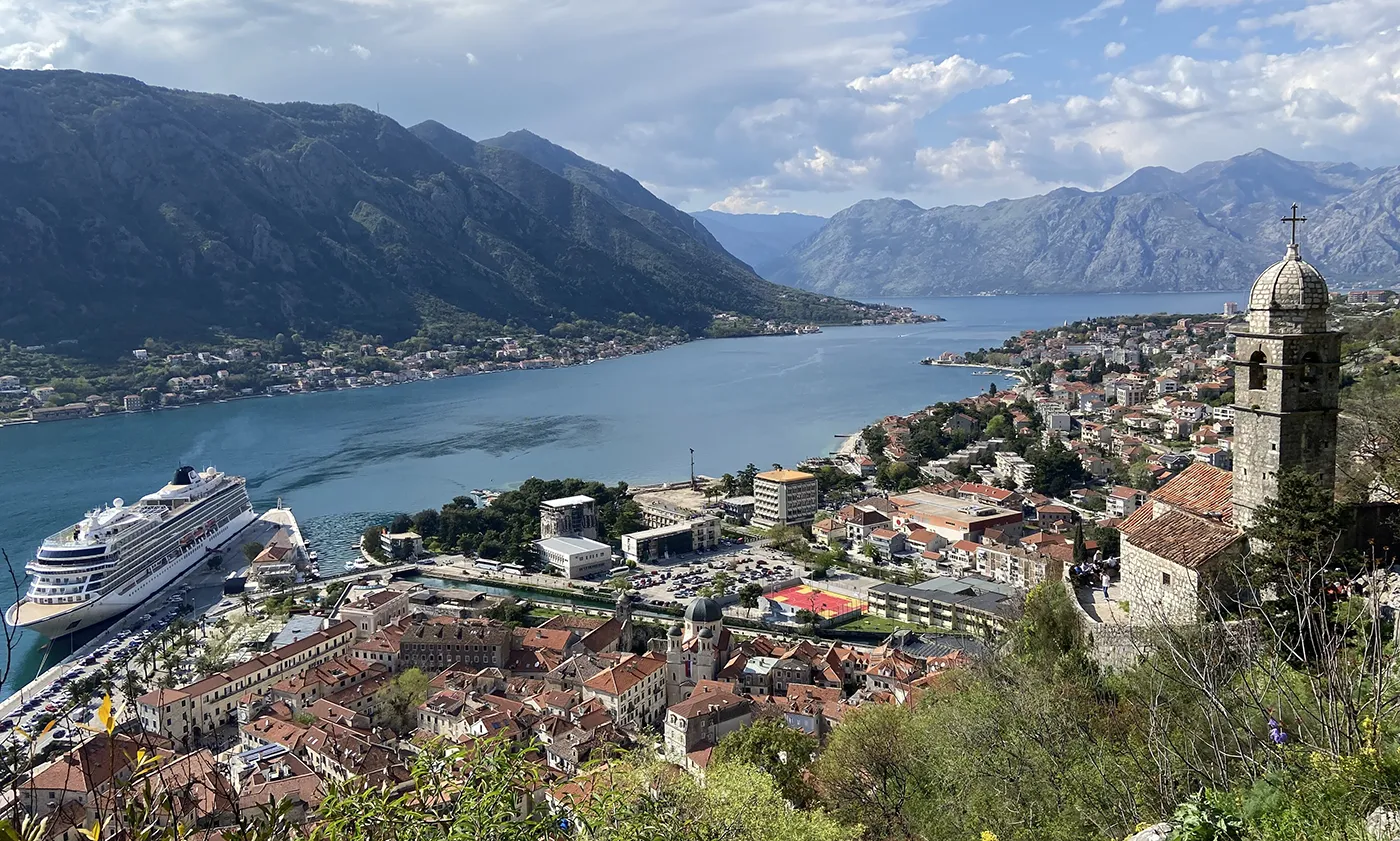 View of Kotor Montenegro