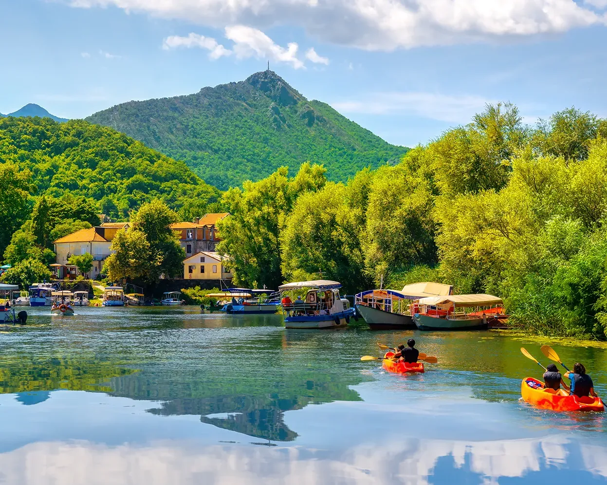 Lake Skadar kayaking
