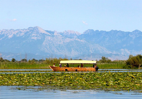 Wooden boat tour